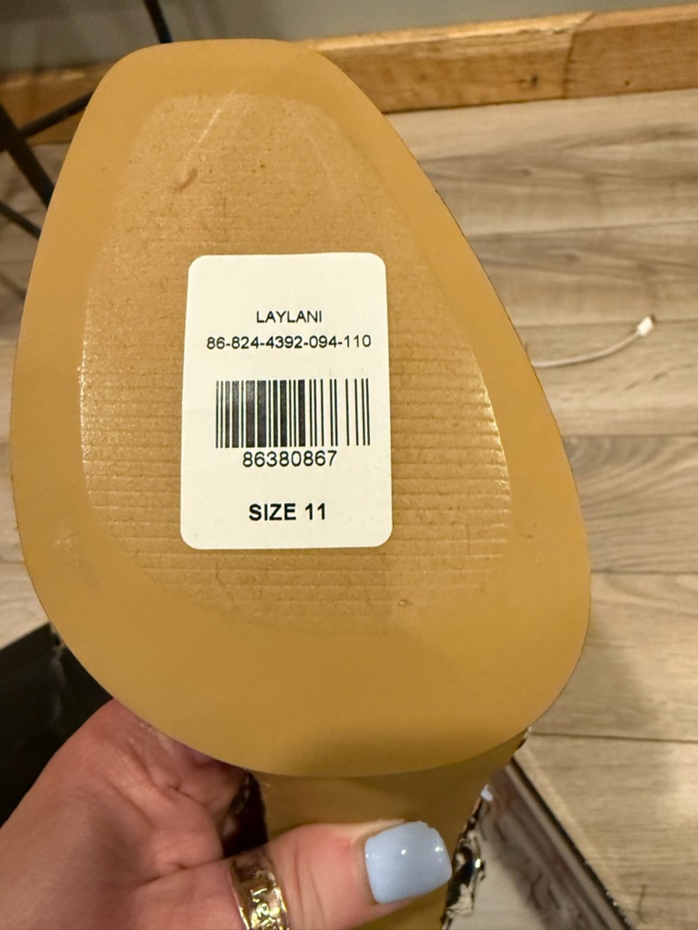 New York & Company Tan Heels